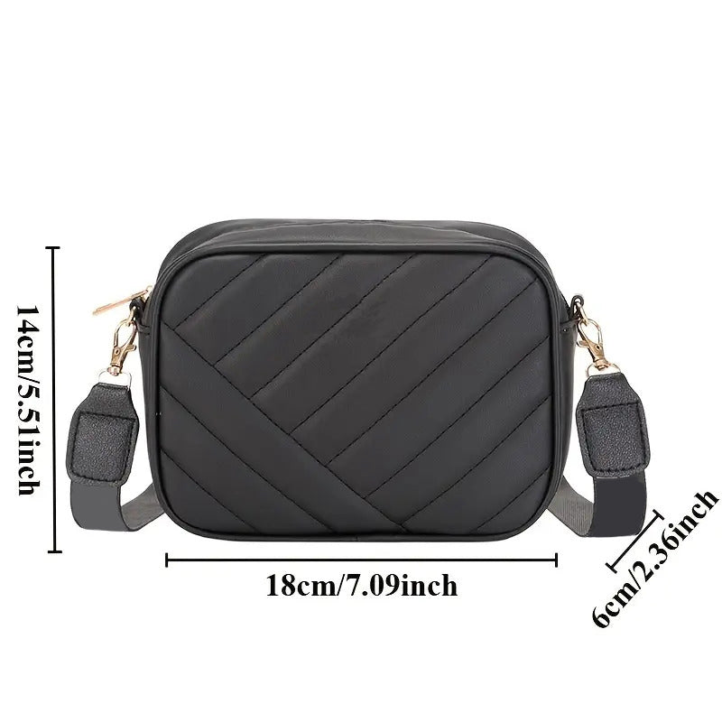 Casual Crossbody Bag Black