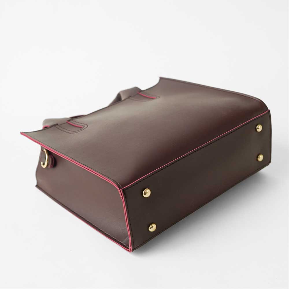 Service Bag Set of 2 Maroon