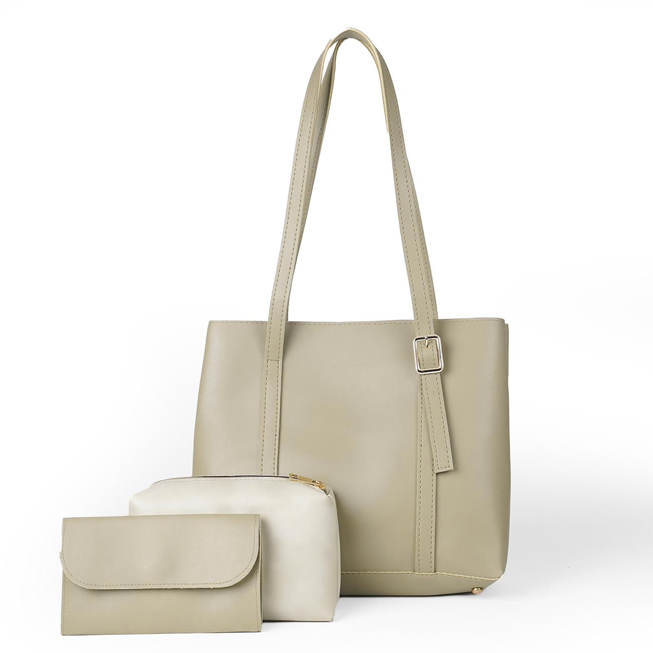 Ample set of 3 Bag Beige