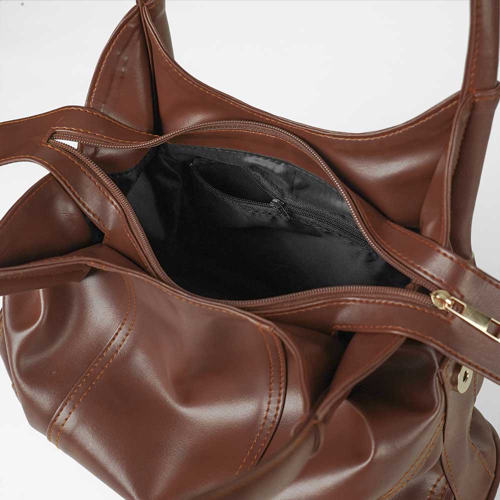 Scrunchie Bag Brown