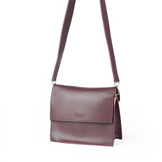 Crossbody bag maroon