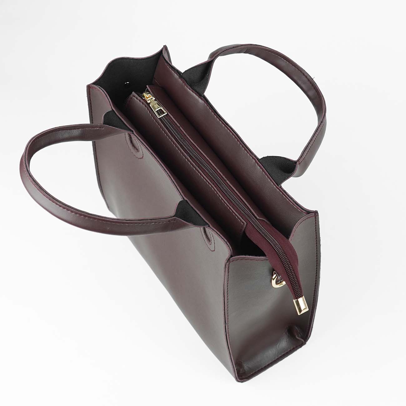 Service Bag Set of 2 Maroon