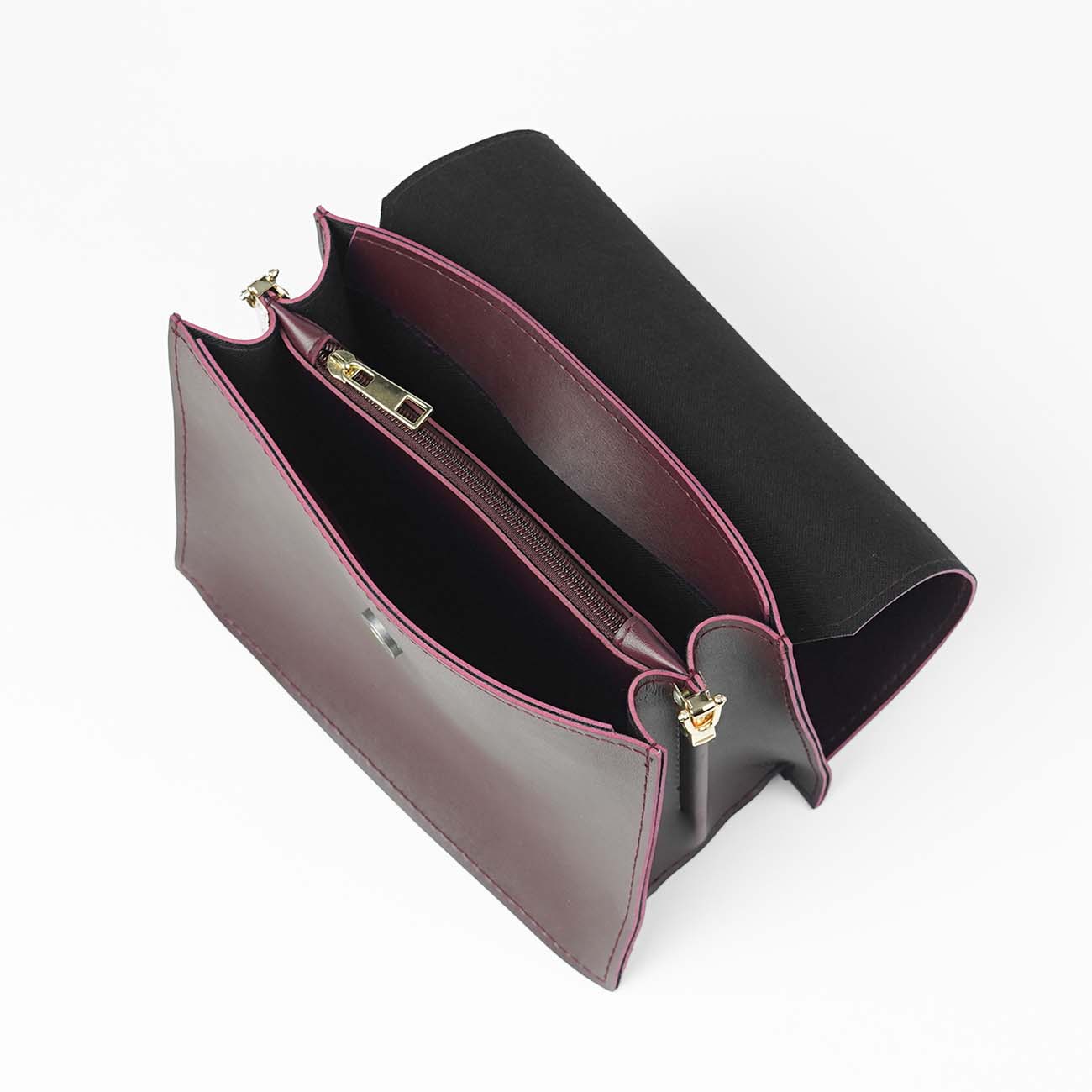 Crossbody bag maroon