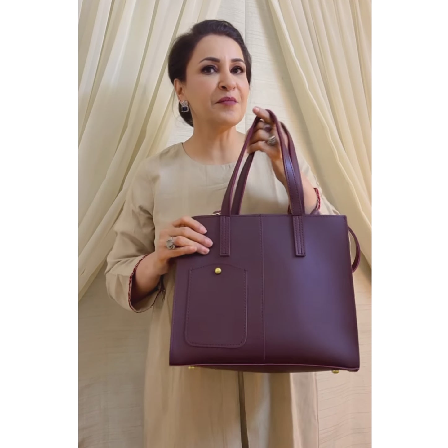 Swift Bag Set of 3 Maroon