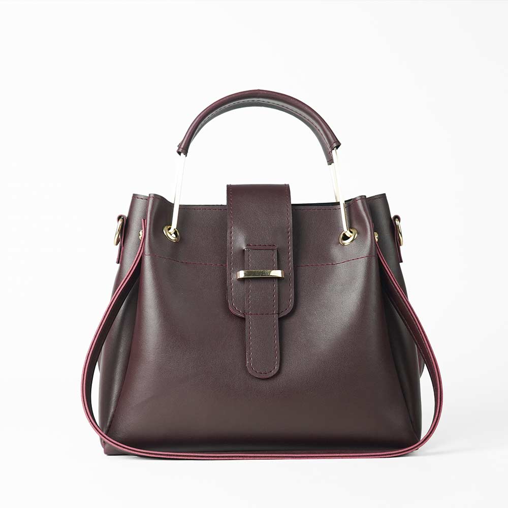 Set of 3 Bags Maroon